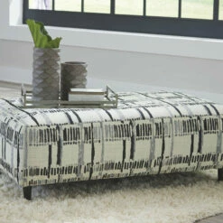 Ashley Furniture Ottomans Kennewick - Shadow - Oversized Accent Ottoman