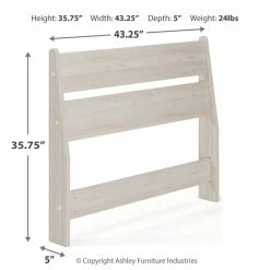 Ashley Furniture Socalle - Natural - Panel Headboard