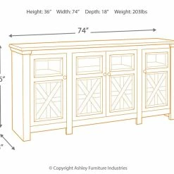 Ashley Furniture Bolanburg - Best In Class - TV Stand TV Stands