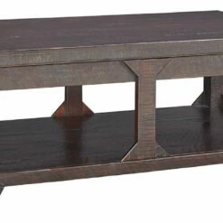 Ashley Furniture Rogness - Rustic Brown - Lift Top Cocktail Table Tables