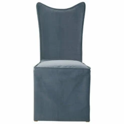 Chairs Uttermost Delroy Armless Chair, Gray, Set Of 2