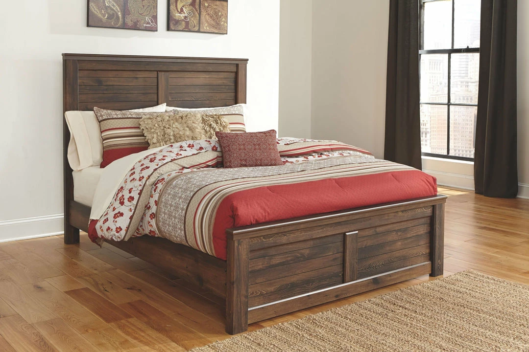 New 🧨 Signature Design By Ashley® Quinden - Dark Ultimate Best In Class Panel Bed 😉 3 Signature Design By Ashley® Quinden - Dark Ultimate Best In Class Panel Bed