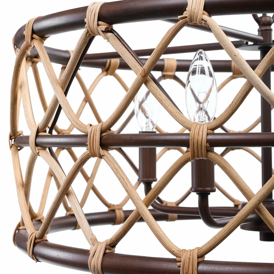 Promo ❤️ Accessories Uttermost Hilo 4 Light Drum Pendant 🥰 7 Accessories Uttermost Hilo 4 Light Drum Pendant