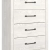 Best Pirce ๐ Signature Design By Ashleyยฎ Gerridan - White/gray - Four Drawer Chest Chests โจ 1 Signature Design By Ashleyยฎ Gerridan - White/gray - Four Drawer Chest Chests