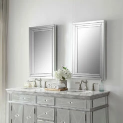 Accessories Uttermost Alanna Frameless Vanity Mirror