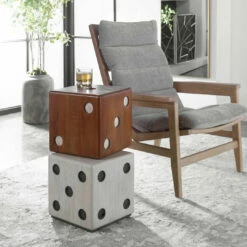 Tables Uttermost Roll The Dice Accent Table