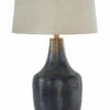 Ashley Furniture Evania - Indigo - Metal Table Lamp (1/cn) Accessories