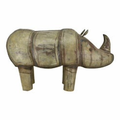 Moe's Home Collection Iron Rhinoceros