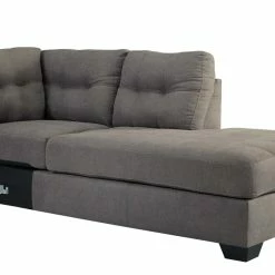 Benchcraft® Sectionals Maier - Gray Dark - Laf Sofa & Raf Chaise Sectional