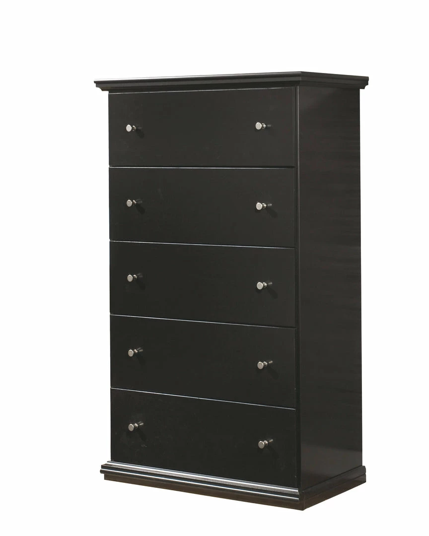 Discount ๐ Ashley Furniture Maribel - Black - Five Drawer Chest Chests โ๏ธ 11 Ashley Furniture Maribel - Black - Five Drawer Chest Chests
