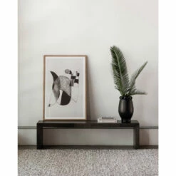 Moe's Home Collection Vintage Bench Large Grey