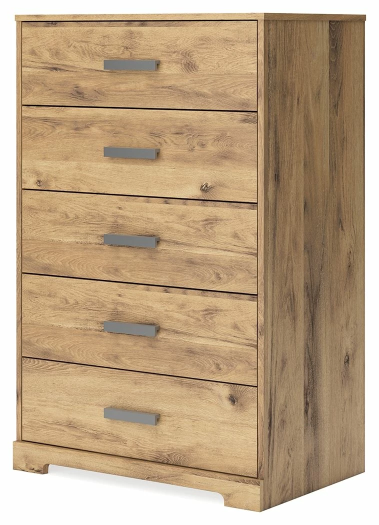 Cheap ⭐ Signature Design By Ashley® Larstin - Brown - Five Drawer Chest ⭐ 6 Signature Design By Ashley® Larstin - Brown - Five Drawer Chest