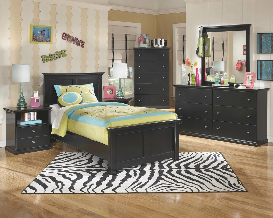 Discount ๐ Ashley Furniture Maribel - Black - Five Drawer Chest Chests โ๏ธ 6 Ashley Furniture Maribel - Black - Five Drawer Chest Chests
