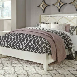 Signature Design By Ashley® Beds Dreamur - Pearl Stipple - Panel Bed