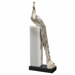 Uttermost Overseer Peacock Sculpture Table Decor