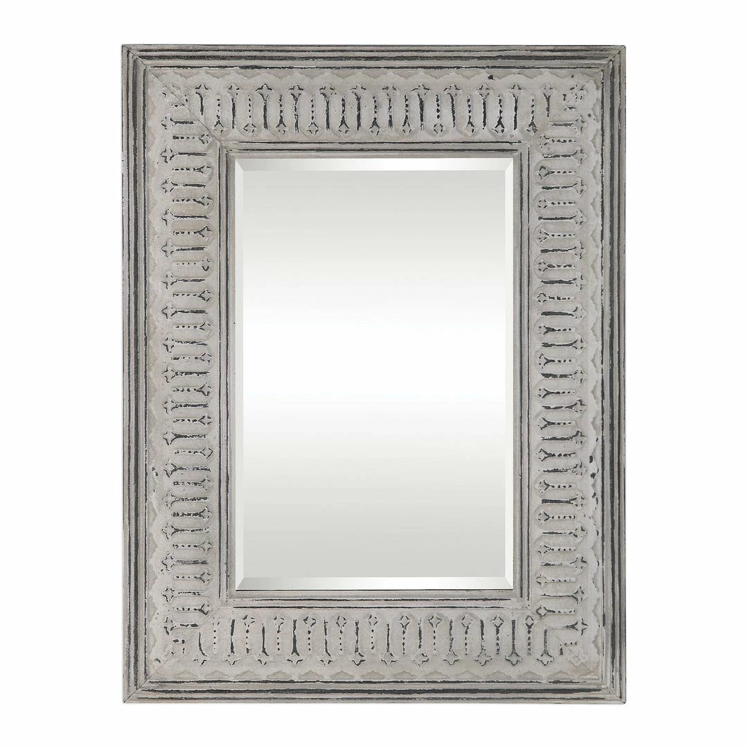 Promo 👍 Accessories Uttermost Argenton Aged Gray Rectangle Mirror 😀 3 Accessories Uttermost Argenton Aged Gray Rectangle Mirror