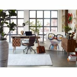 Moe's Home Collection Desks O2 Desk Brown