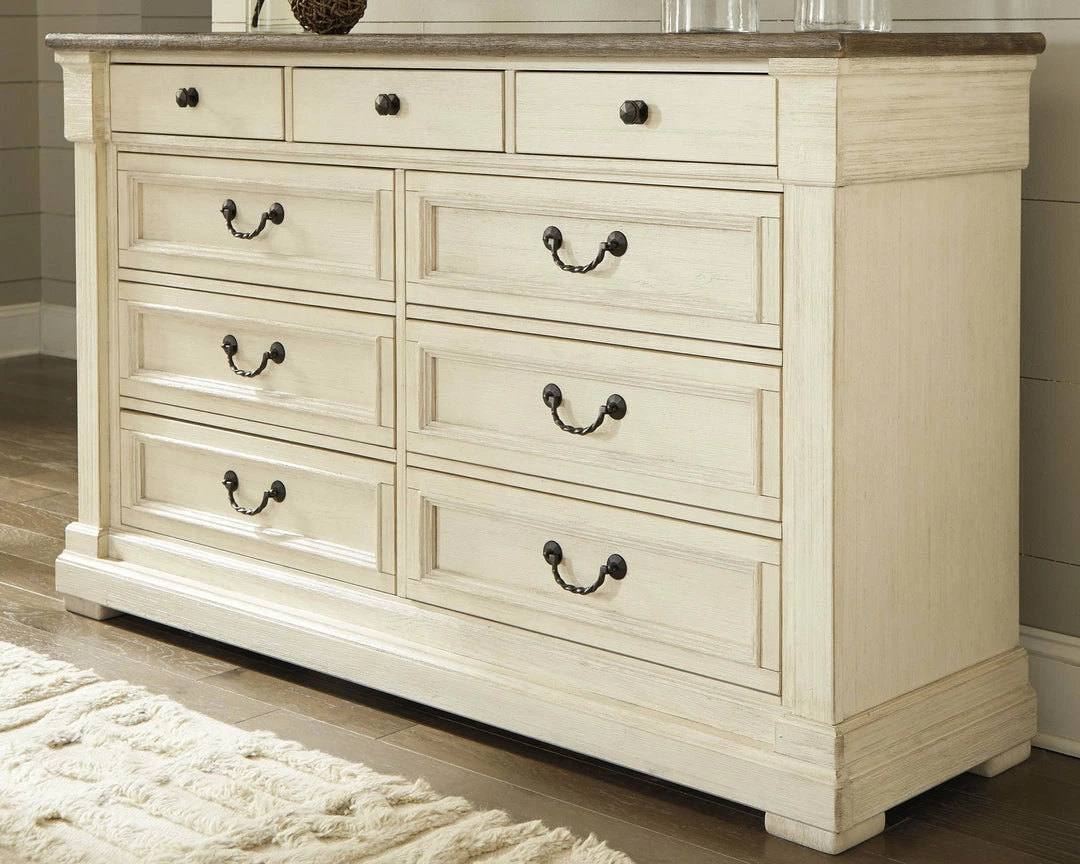 Best Pirce ⌛ Ashley Furniture Bolanburg - 👗 Dresser, Mirror 😍 10 Ashley Furniture Bolanburg - Dresser, Mirror