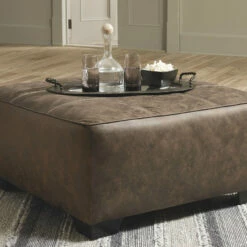 Deals ๐ Ashley Furniture Abalone - Chocolate - Oversized Accent Ottoman Ottomans โ 16 Ashley Furniture Abalone - Chocolate - Oversized Accent Ottoman Ottomans