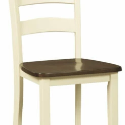 Ashley Furniture Chairs Woodanville - Light Brown - Dining Room Side Chair (2/cn)