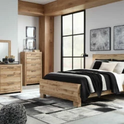 Signature Design By Ashley® Bedroom Sets Hyanna - Dresser, Mirror, Panel Bed