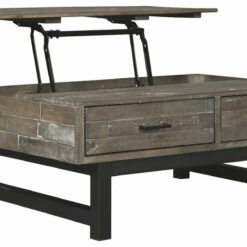 Ashley Furniture Tables Mondoro - Grayish Brown - Lift Top Cocktail Table