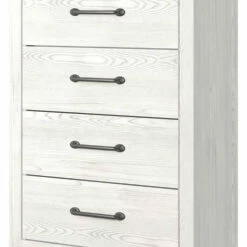 Signature Design By Ashley® Gerridan - Dresser, Mirror, Panel Bed - Set Bedroom Sets