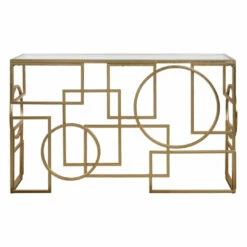 Tables Uttermost Metria Gold Console Table