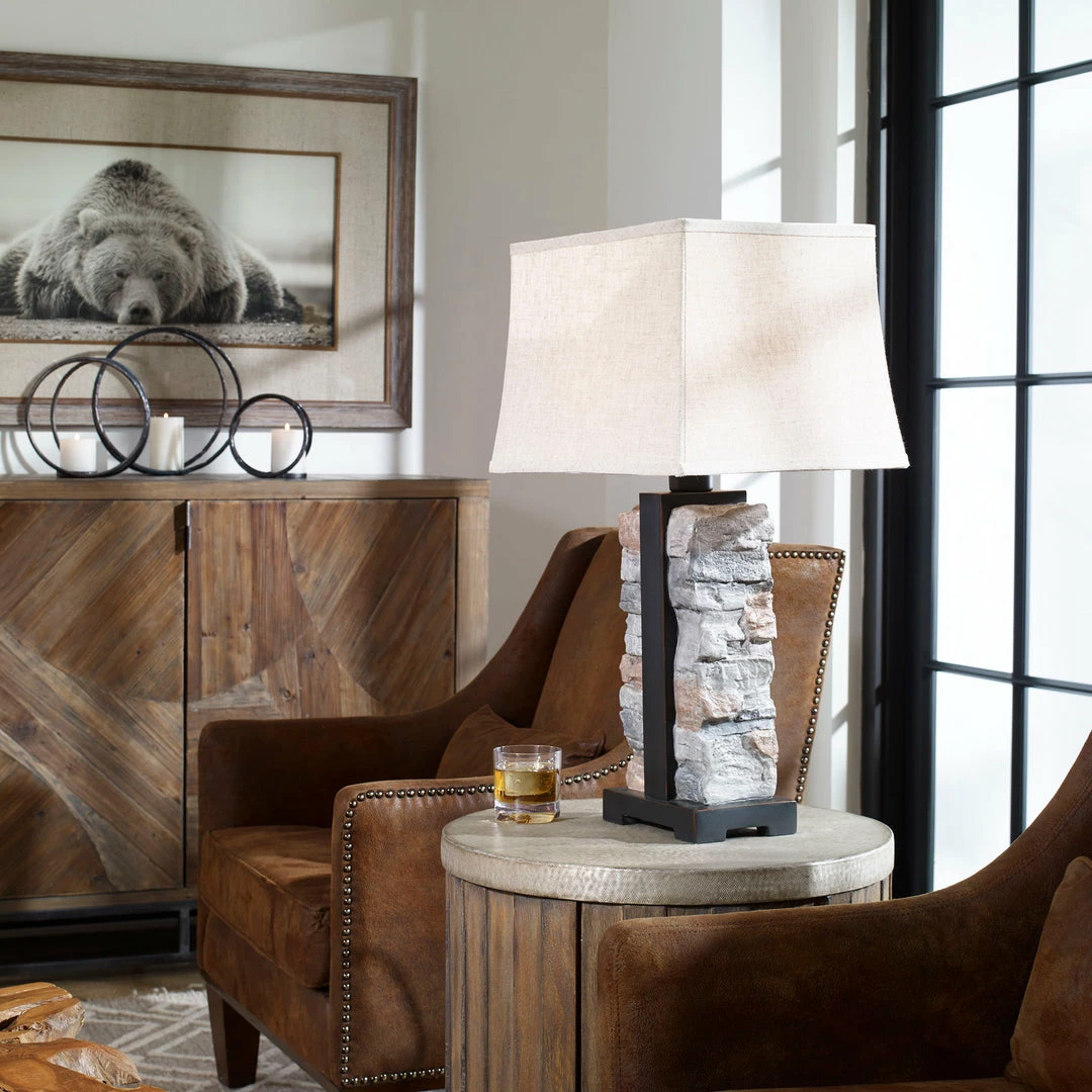 Deals ๐ Uttermost Kodiak Stacked Stone Lamp Accessories ๐ 5 Uttermost Kodiak Stacked Stone Lamp Accessories