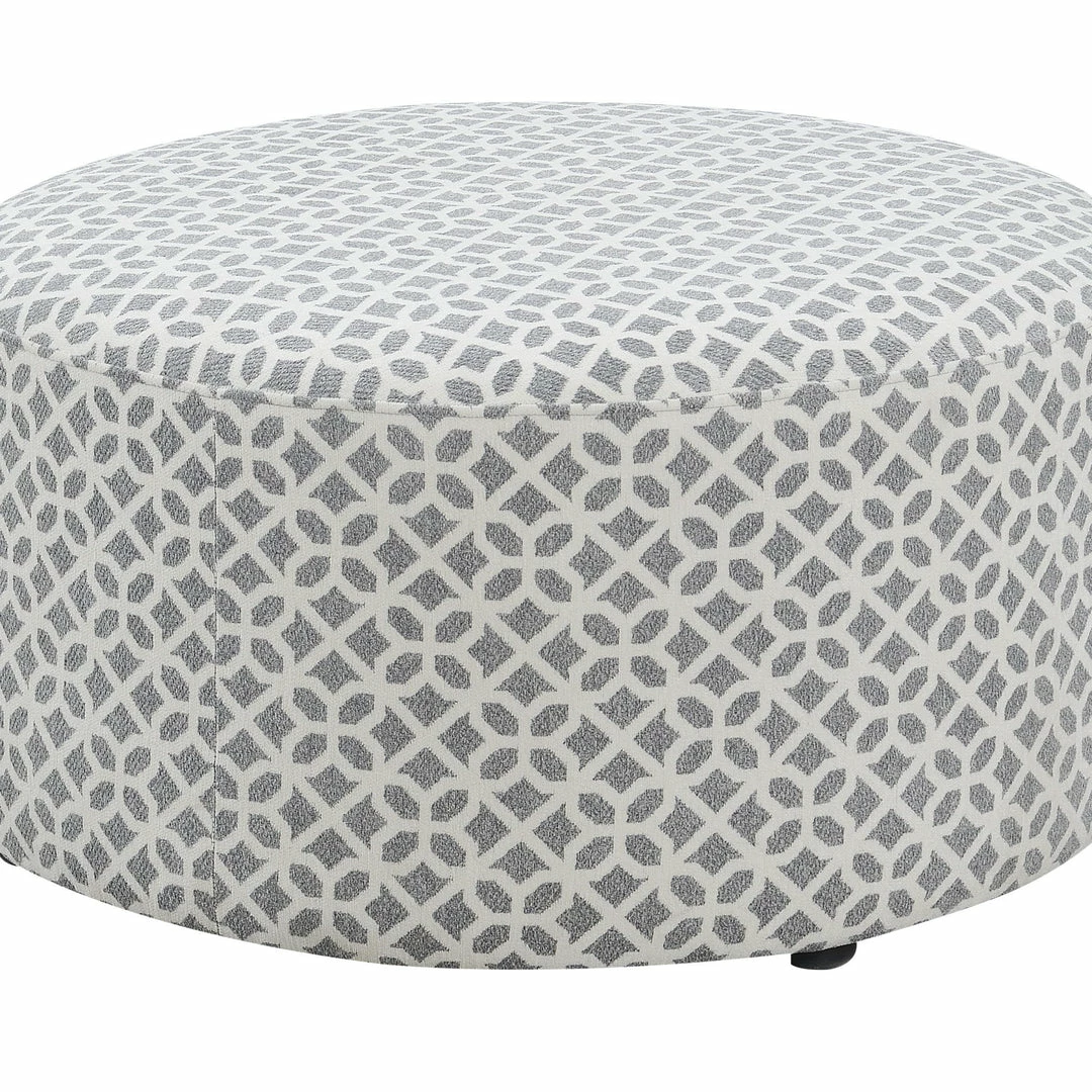 Outlet ❤️ Emerald Home Walker Round Ottoman 🎁 5 Emerald Home Walker Round Ottoman