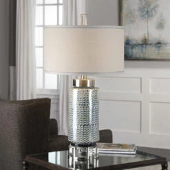 Uttermost Vanora Cerulean Blue Table Lamp Accessories