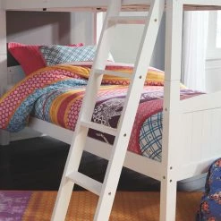 Signature Design By Ashley® Kaslyn - White - Twin/twin Bunk Bed Beds
