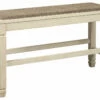 Discount ⌛ Ashley Furniture Bolanburg - Beige - Dbl Counter Uph Bench (1/cn) 💯 2 Ashley Furniture Bolanburg - Beige - Dbl Counter Uph Bench (1/cn)