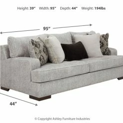 Benchcraft® Mercado - Pewter - Sofa
