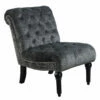 Emerald Home Hutton II Tufted Chair, Gray