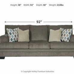 Ashley Furniture Sofas Dorsten - Slate - Queen Sofa Sleeper