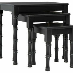Ashley Furniture Tables Dasonbury - Black - Accent Table Set (3/cn)