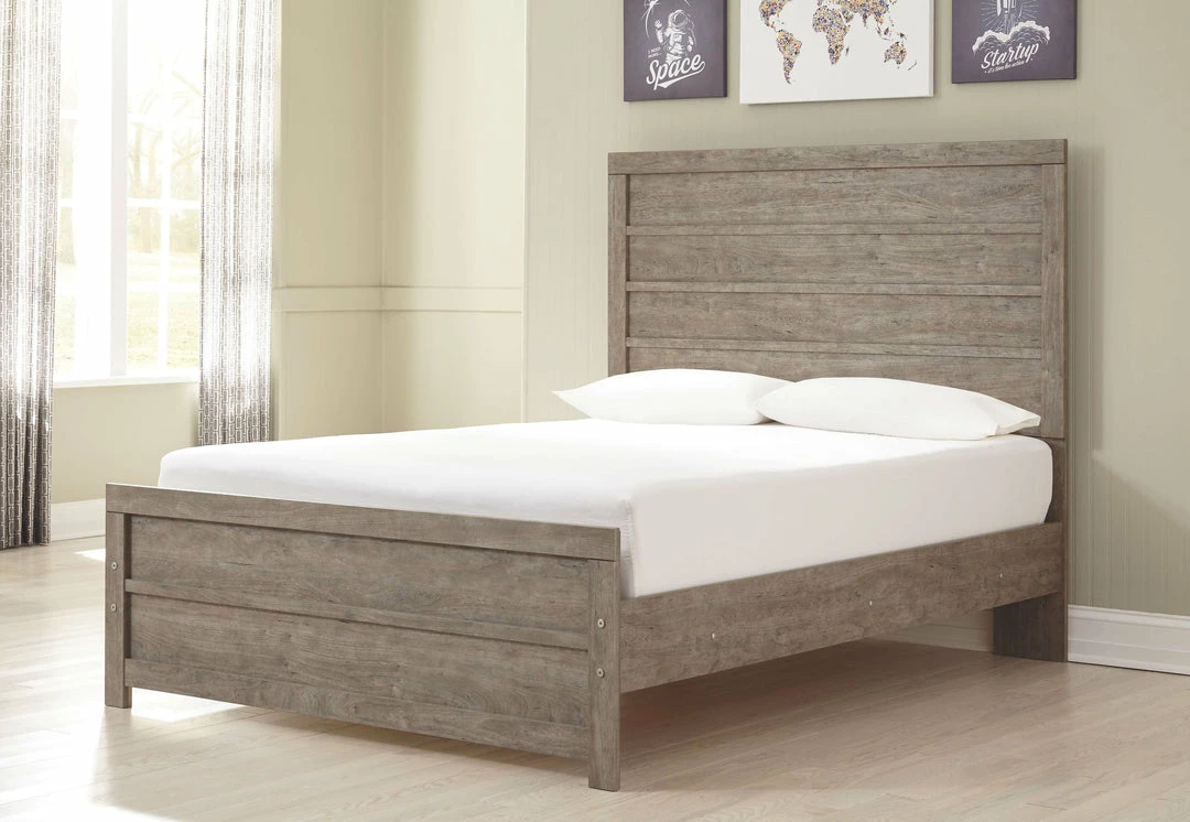 Hot Sale ✨ Signature Design By Ashley® Culverbach - Gray - Full Panel Bed Beds 😍 3 Signature Design By Ashley® Culverbach - Gray - Full Panel Bed Beds
