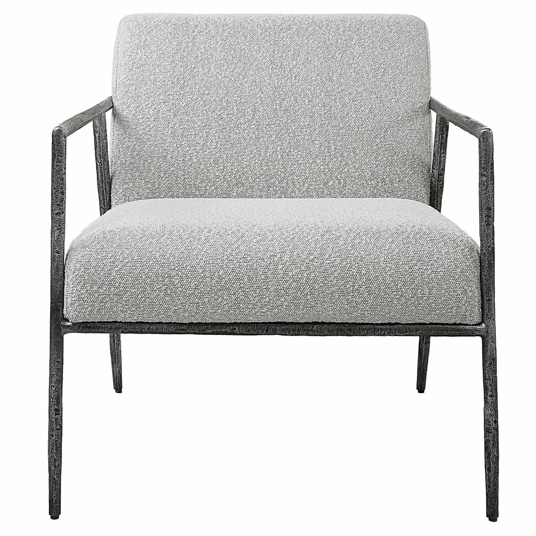 Best Pirce 👍 Chairs Uttermost Brisbane Light Gray Accent Chair 👍 3 Chairs Uttermost Brisbane Light Gray Accent Chair