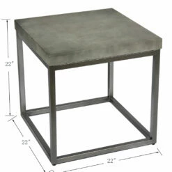 Emerald Home Onyx End Table