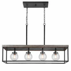 Best Sale 💯 Uttermost Pearsall 4 Light Industrial Island Light Accessories ✨ 15 Uttermost Pearsall 4 Light Industrial Island Light Accessories