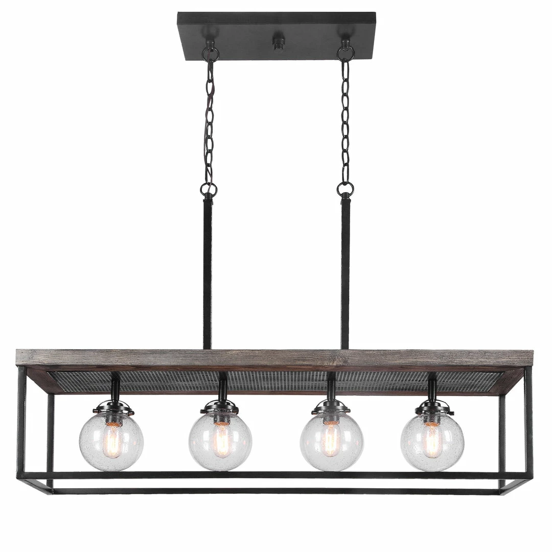 Best Sale 💯 Uttermost Pearsall 4 Light Industrial Island Light Accessories ✨ 7 Uttermost Pearsall 4 Light Industrial Island Light Accessories
