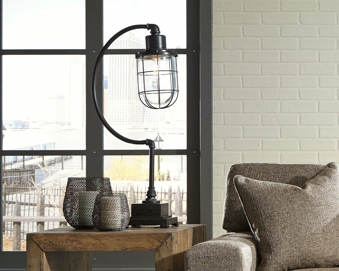 Best Sale ❤️ Ashley Furniture Jae - Antique Black - Metal Desk Lamp (1/cn) 🥰 9 Ashley Furniture Jae - Antique Black - Metal Desk Lamp (1/cn)