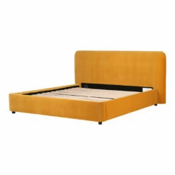 Moe's Home Collection Samara Queen Bed Mustard Beds