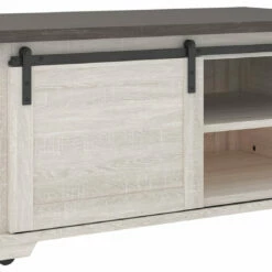 Ashley Furniture Dorrinson - White / Black / Gray - Rectangular Cocktail Table