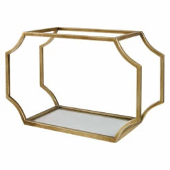 Accessories Uttermost Lindee Gold Wall Shelves S/3