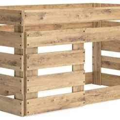 Signature Design By Ashley® Beds Larstin - Brown - Twin Loft Bed