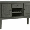 Ashley Furniture Hallanden - Gray - Dining Room Server