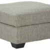 Ashley Furniture Megginson - Storm - Ottoman With Storage Ottomans
