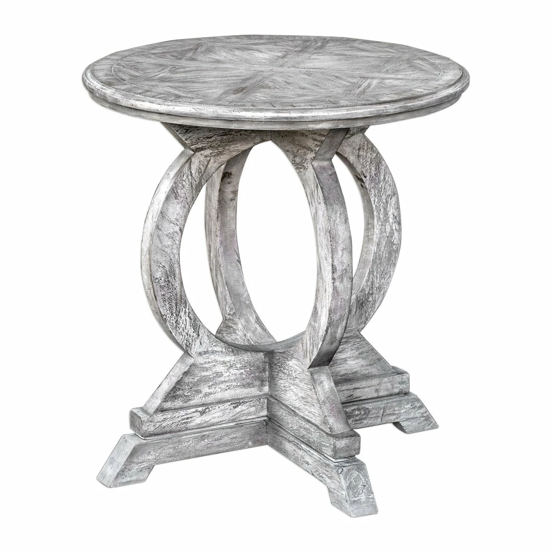 Hot Sale ⌛ Tables Uttermost Maiva White Side Table 🔥 4 Tables Uttermost Maiva White Side Table
